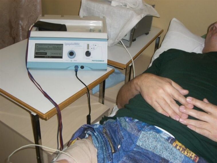 proceduri de fizioterapie în tratamentul prostatitei
